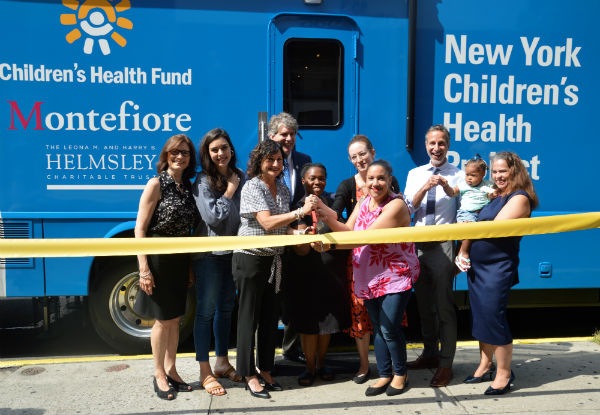 Photo of CHF-Helmsley mobile medical unit